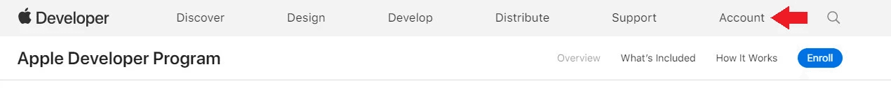 My Apps: Core app management page