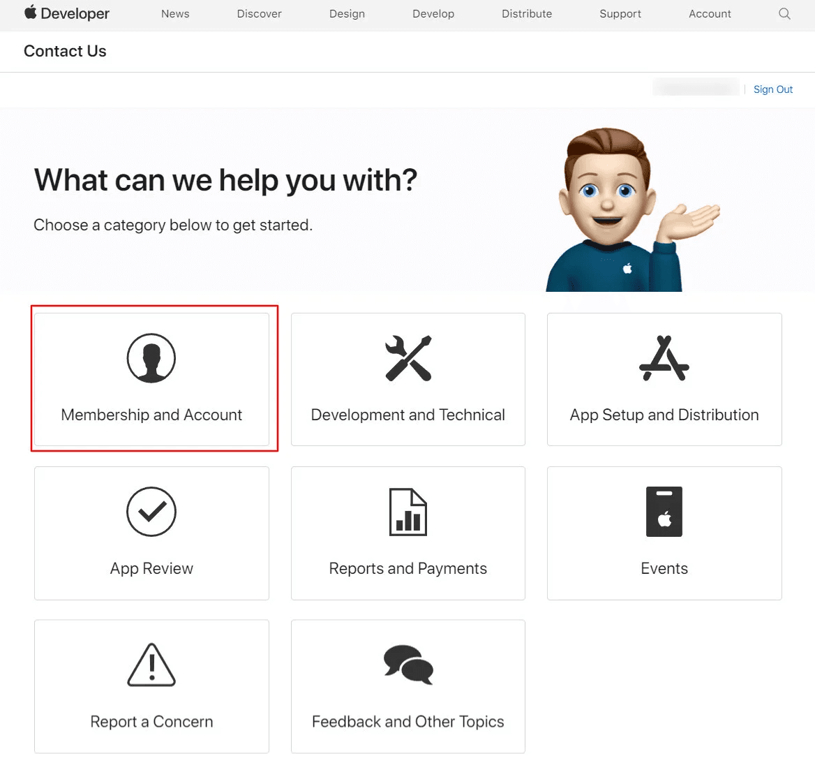 Requesting support from Apple via phone