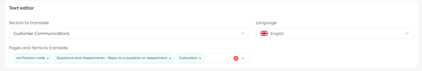 Manually translating your store using the text editor