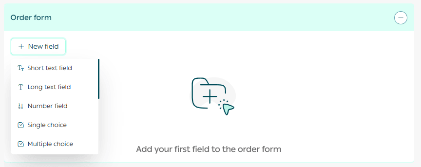 Custom order service