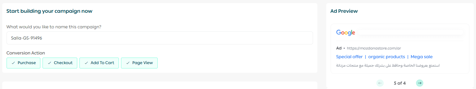 Creating a Google Advertising Campaign