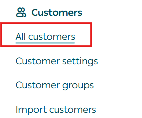 Customizing customer fields