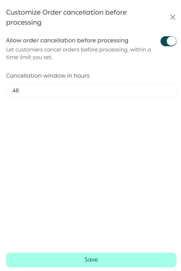 Managing the Orders Page