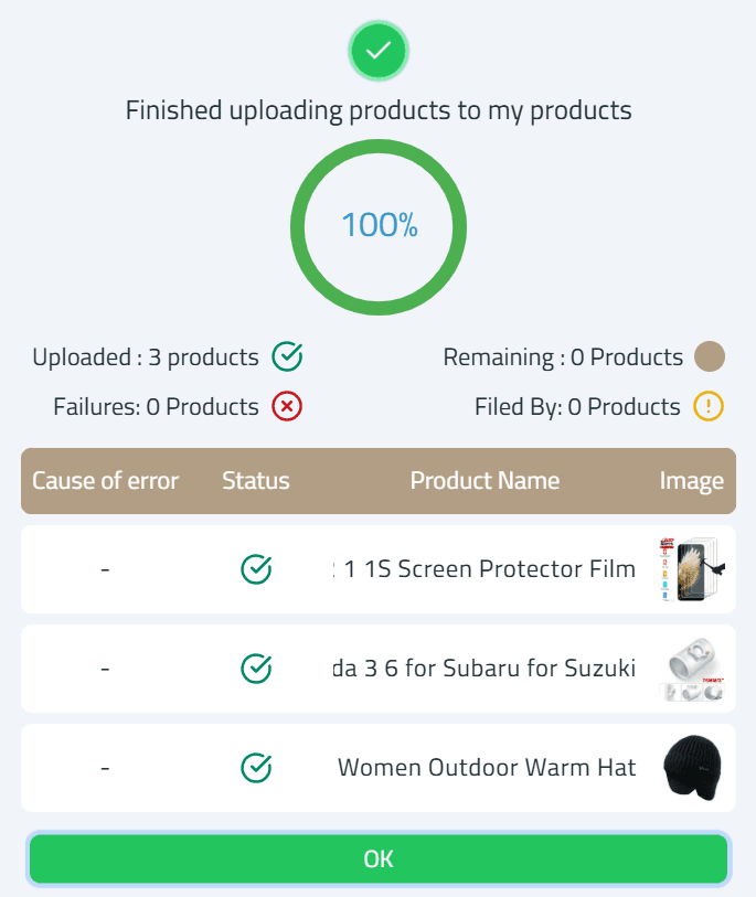 AliExpress integration using Auto Drop