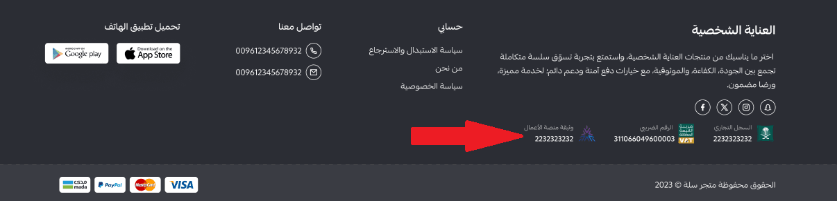 Store identity customization