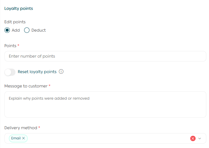 Performing actions on multiple customers at once (Bulk actions)