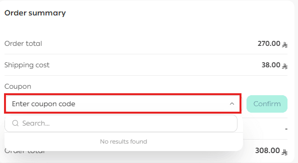 Create a New Order Manually