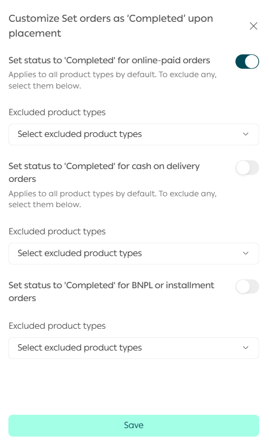 Add a digital card product