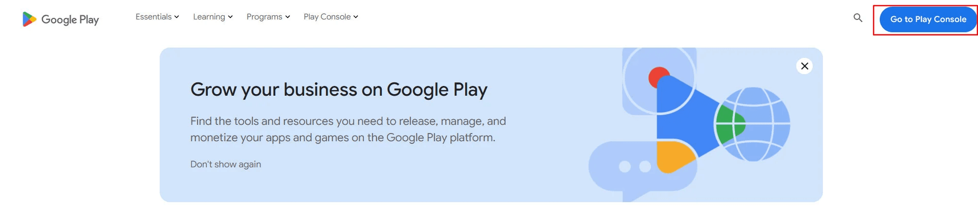 Viewing app performance analytics on Google Play