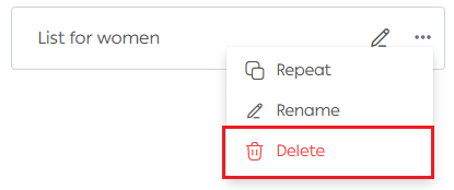 Managing menus by theme version