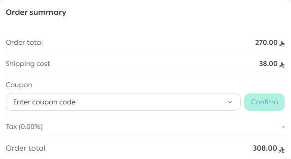 Create a New Order Manually