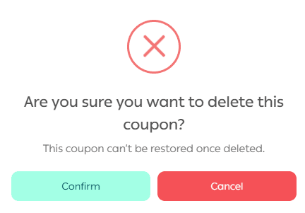 Managing discount coupons