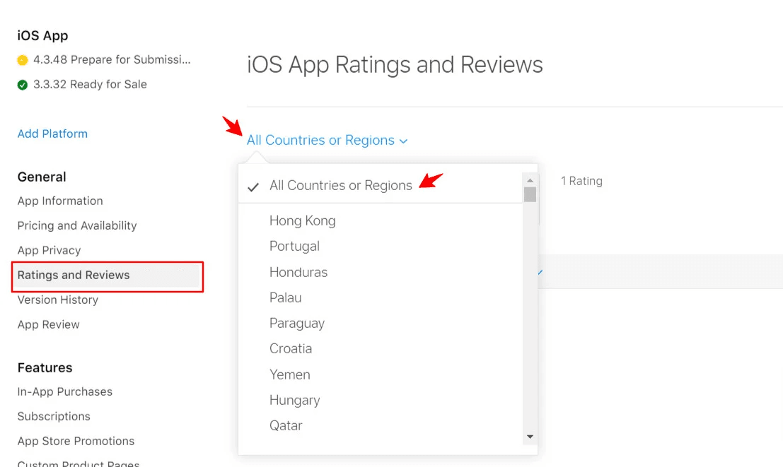 My Apps: Core app management page