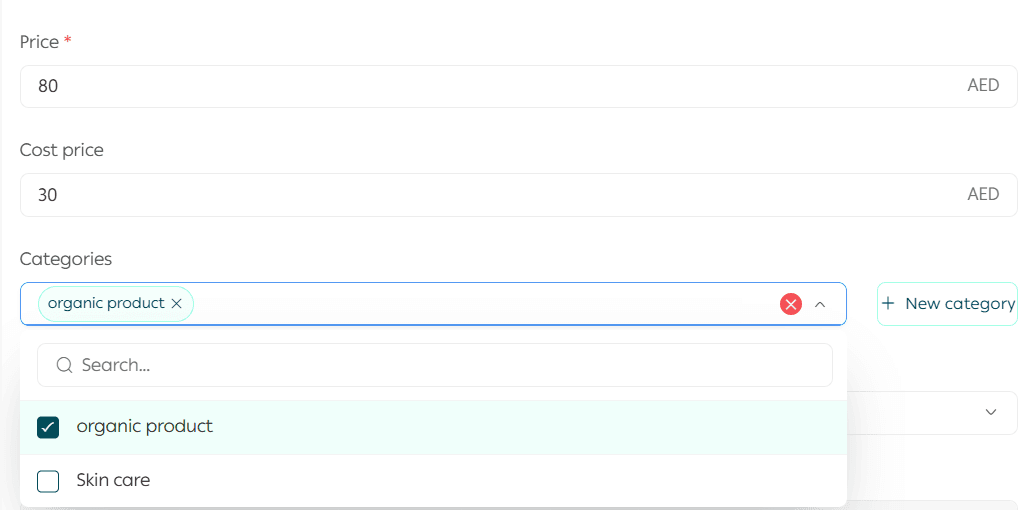 Product category management