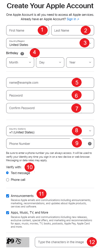 How to create and manage an Apple ID