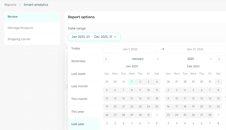 Smart analytics to improve customer experience