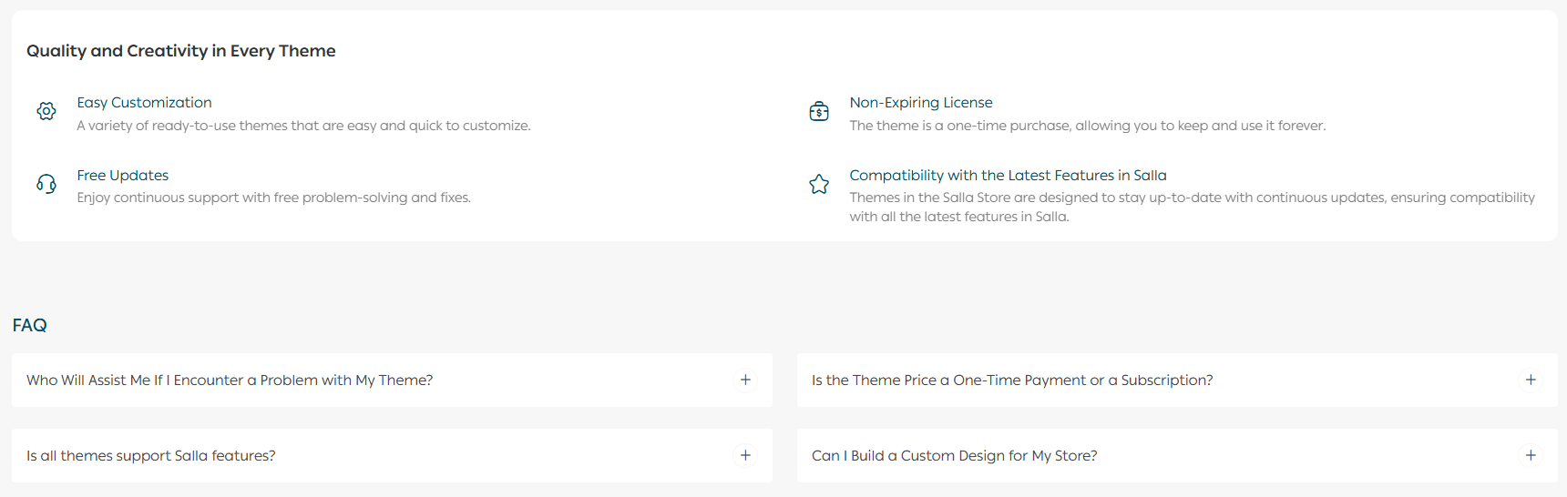 Theme store