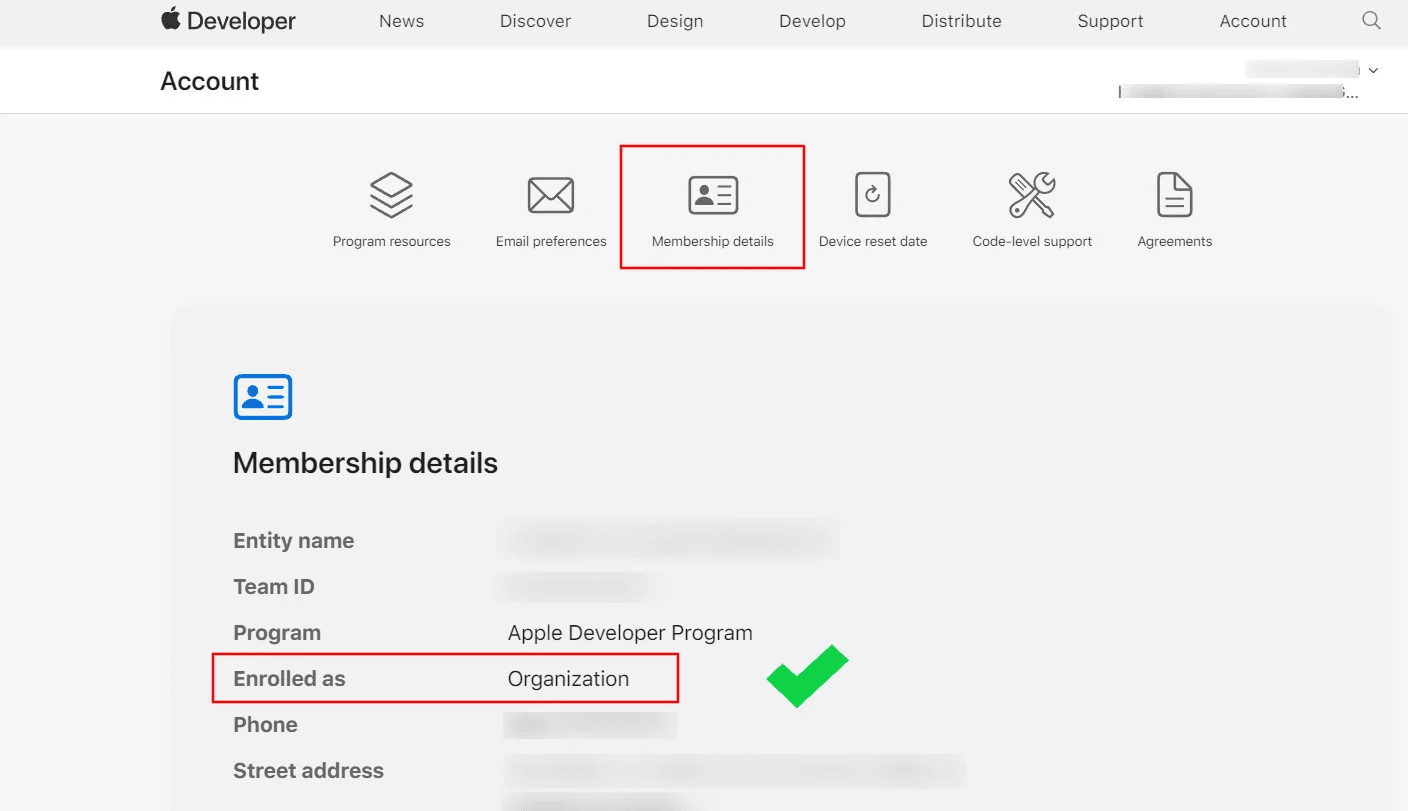 How to convert an Apple Developer Account from individual to company