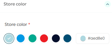 Store identity customization