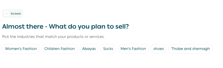 Building a new online store on Salla in Saudi Arabia