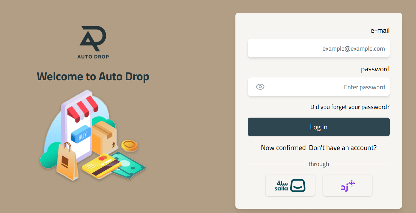AliExpress integration using Auto Drop