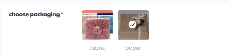 Product option management