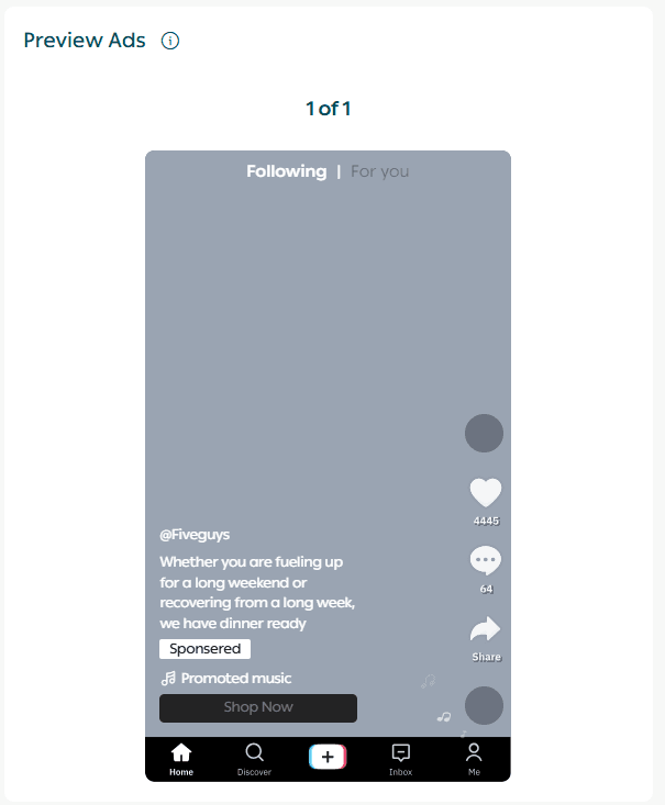 Creating a TikTok ad campaign for sales