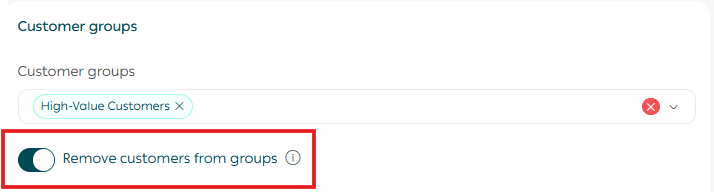 Performing actions on multiple customers at once (Bulk actions)