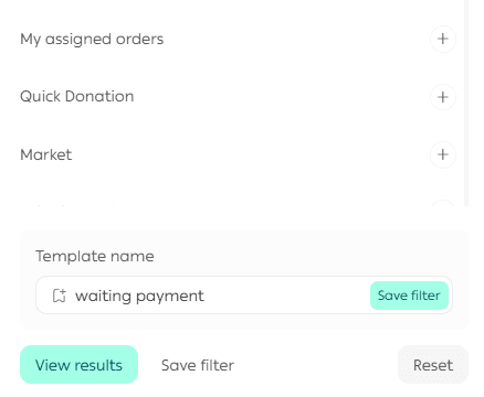 Managing the Orders Page
