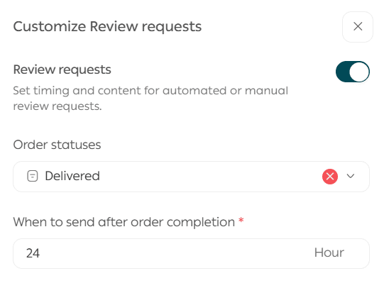 Questions & reviews management