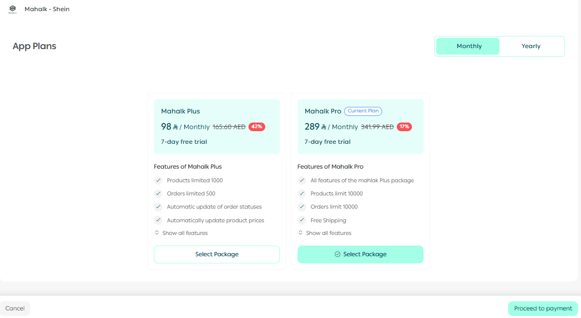 Mahalk – SHEIN dropshipping