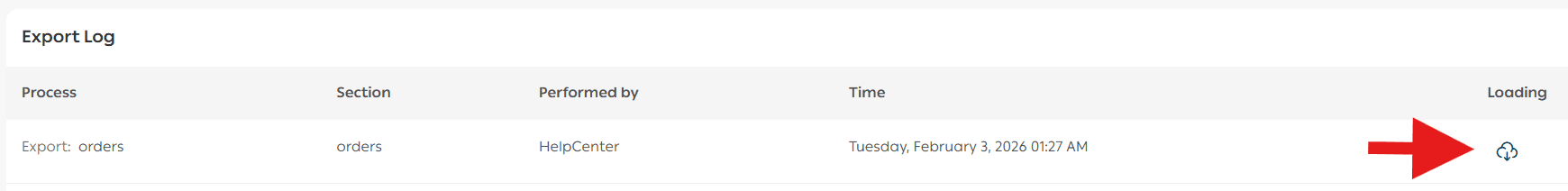 Viewing activity logs, SMS logs, and export logs