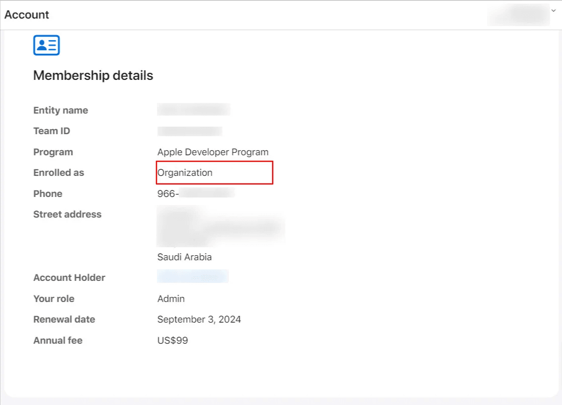 How to convert an Apple Developer Account from individual to company