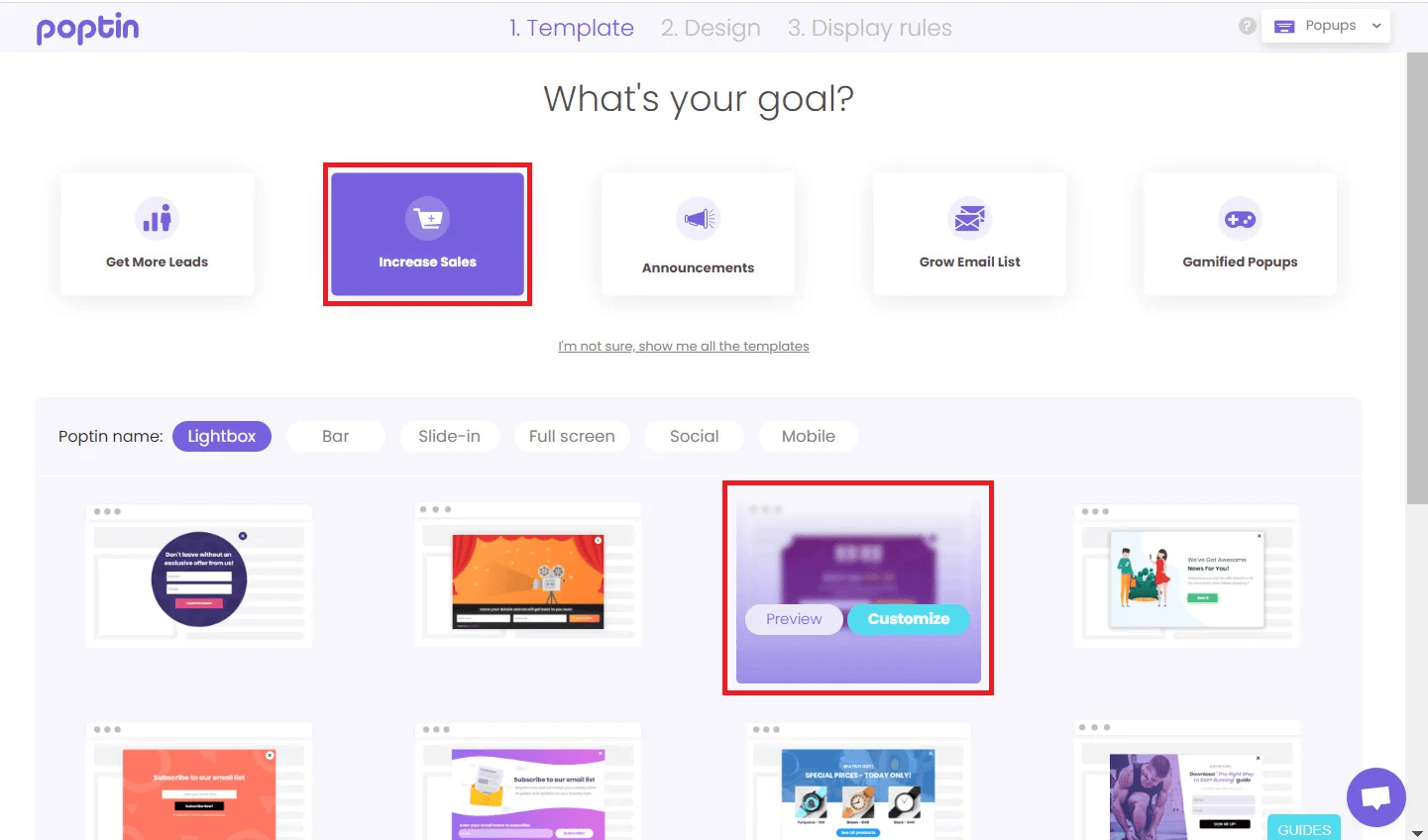 Integrating Poptin for pop-up campaigns