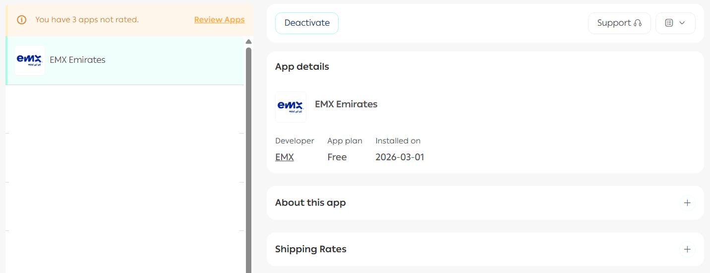 EMX logistics