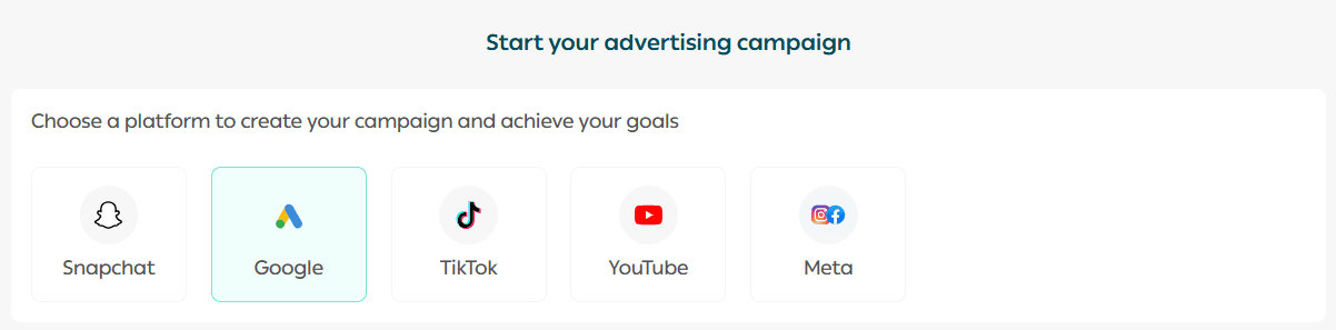 Creating a Google Advertising Campaign