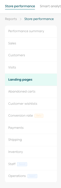 Store performance page: Your gateway to growth