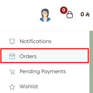 Managing the Orders Page