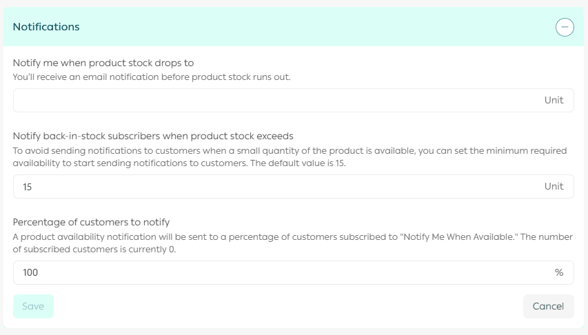 Creative ways to use the “Notify me when available” feature