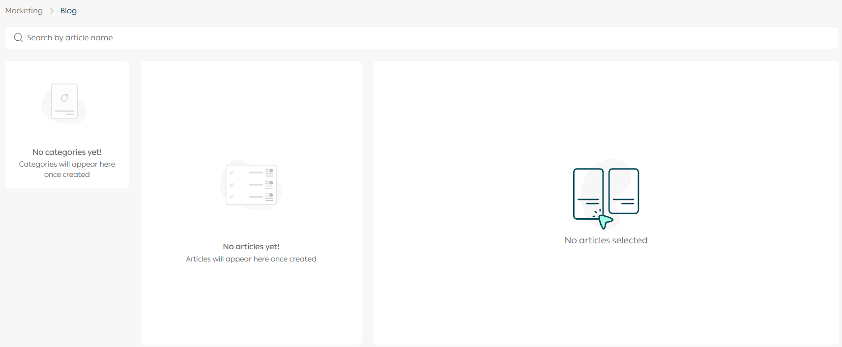 Managing your store blog on Salla