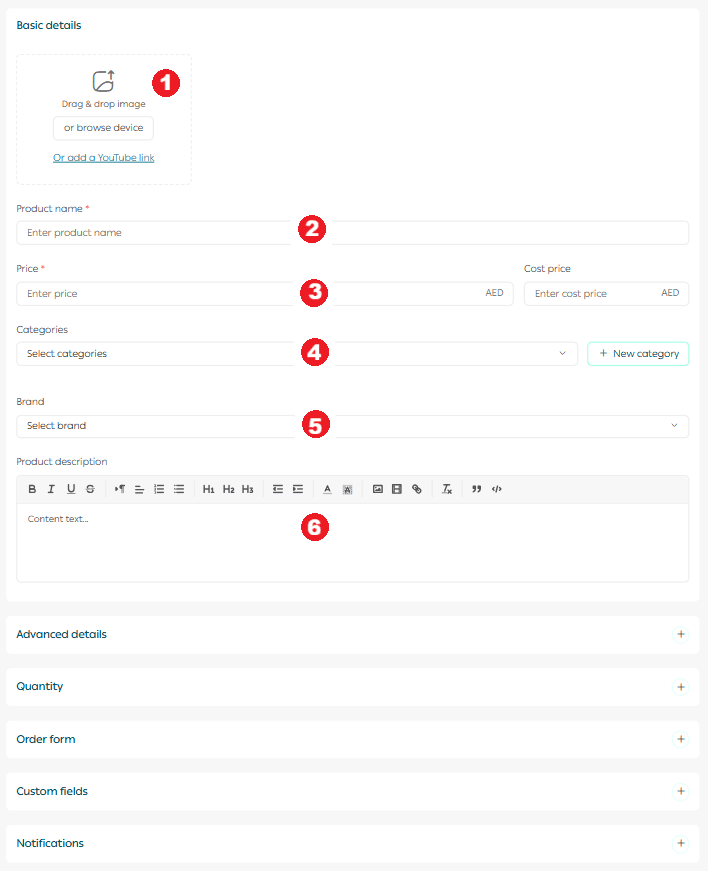Custom order service