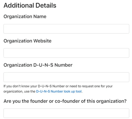How to convert an Apple Developer Account from individual to company