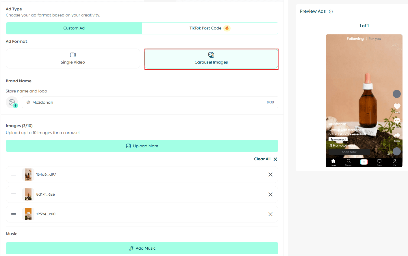 Creating a TikTok advertising campaign