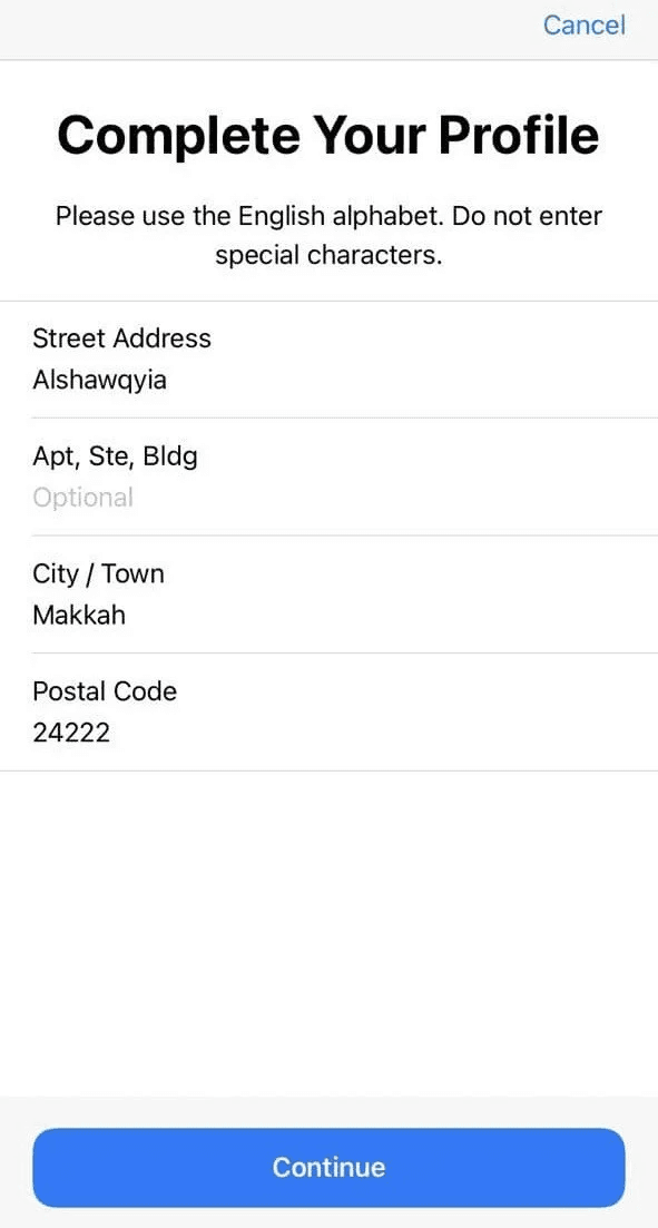 Creating an Apple Developer Account via the mobile app
