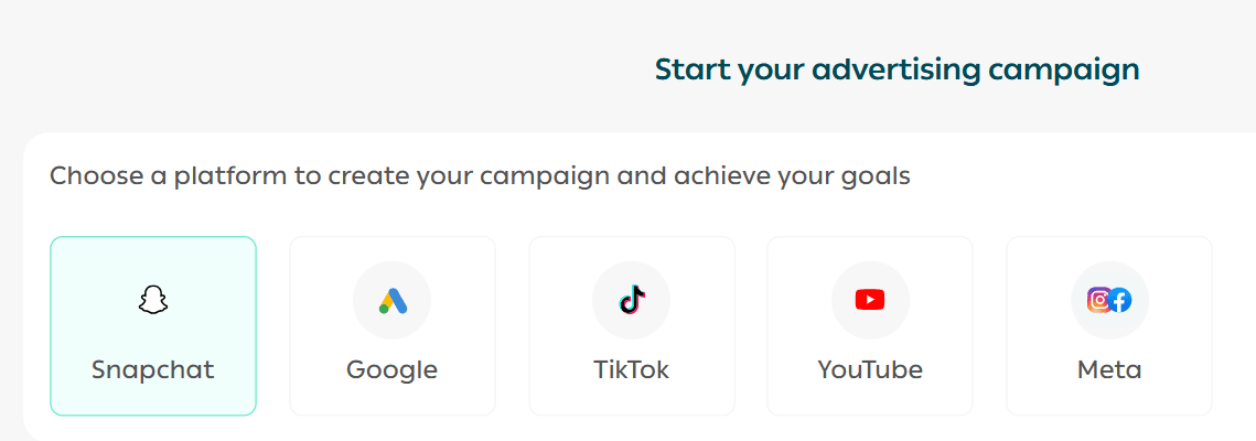 Creating a Snapchat advertising campaign