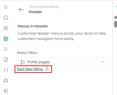 Manage informational pages