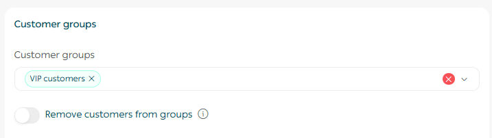 Performing actions on multiple customers at once (Bulk actions)