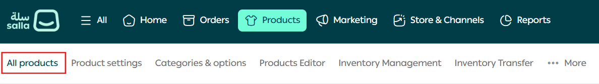 Actions on a specific product