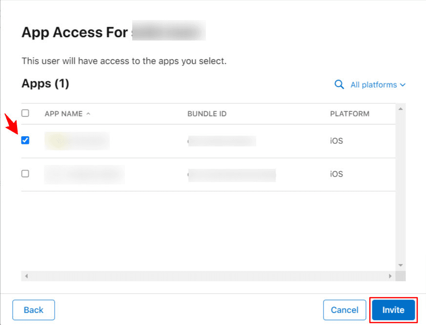 Apple developer account dashboard