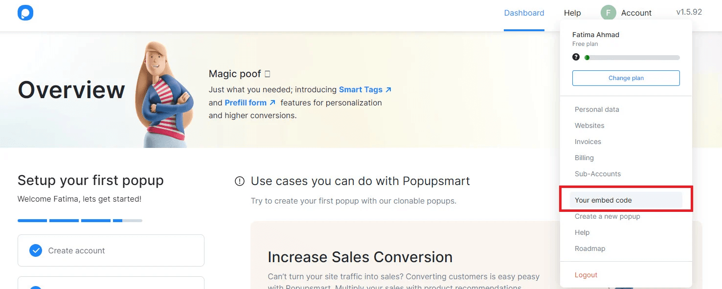 Integrating PopupSmart for advertising campaign management